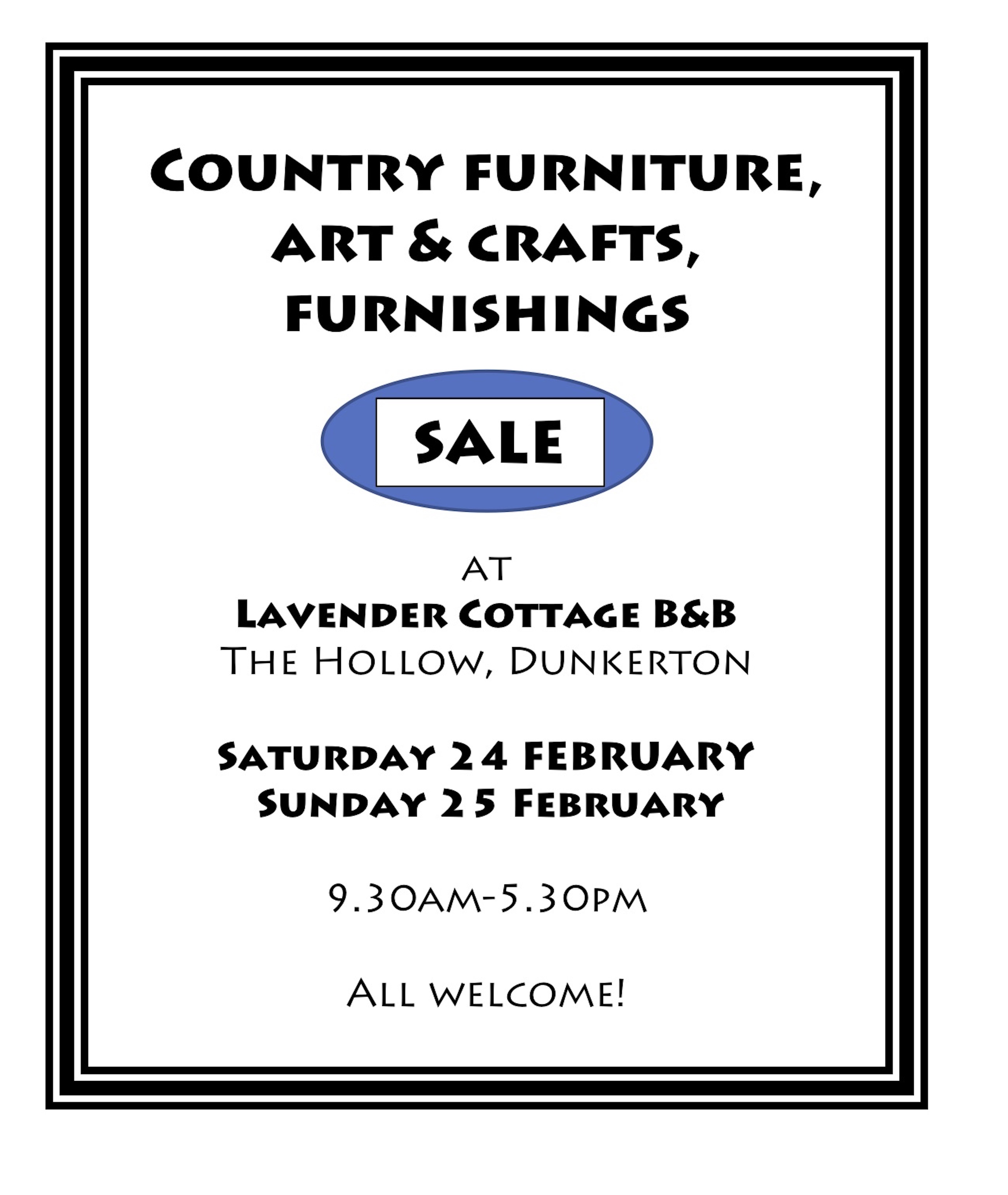 Country furniture